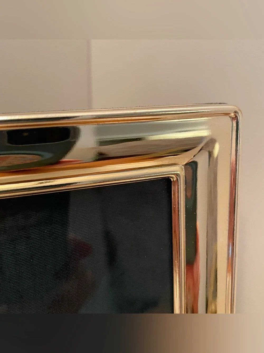 Set Of 2 Vintage Restoration Hardware 4x6 Photo Frames Brass